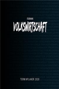 Studiengang Volkswirtschaft - 2020 Terminplaner