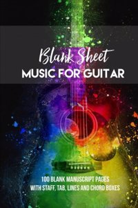 Blank Sheet Music for Guitar