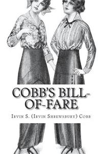 Cobb's Bill-of-Fare