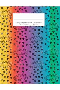Composition Notebook - Wide Ruled