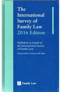 The International Survey of Family Law 2016 Edition