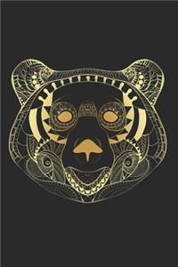 Native Tribal Grizzly Bear Notebook