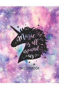 Magic Is All Around Us Sketchbook