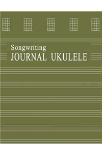 Songwriting Journal Ukulele
