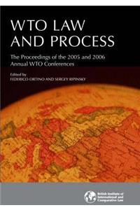 Wto Law and Process