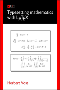 Typesetting Mathematics with LaTeX