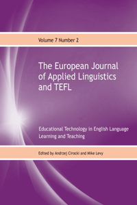 European Journal of Applied Linguistics and TEFL Volume 7 Number 2