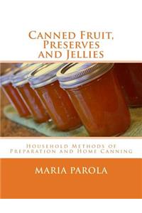 Canned Fruit, Preserves and Jellies