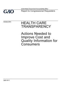 Health care transparency