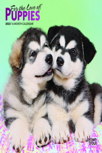 Puppies, for the Love of 2023 Mini 7x7 Foil