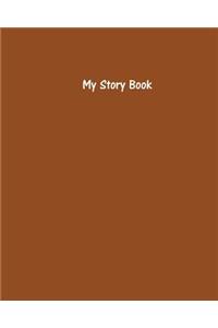 My Story Book - Create Your Own Picture Book with Ginger Cover