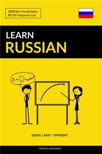 Learn Russian - Quick / Easy / Efficient