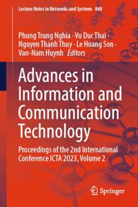 Advances in Information and Communication Technology