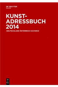 Kunstadressbuch Deutschland, Osterreich, Schweiz 2014