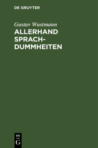 Allerhand Sprachdummheiten