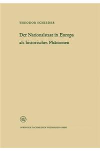 Ansprache des Ministerpräsidenten Dr. Franz Meyers. Der Nationalstaat in Europa als historisches Phänomen
