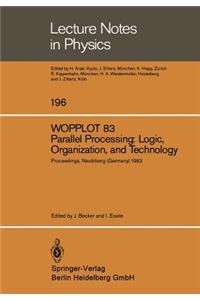 Wopplot 83. Parallel Processing: Logic, Organization, and Technology