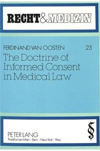 Doctrine of Informed Consent in Medical Law
