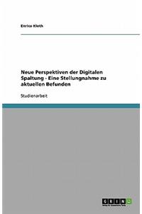 Neue Perspektiven der Digitalen Spaltung - Eine Stellungnahme zu aktuellen Befunden