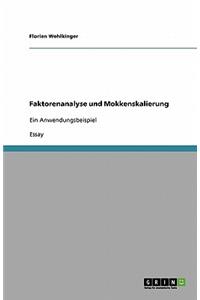 Faktorenanalyse und Mokkenskalierung