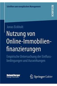 Nutzung Von Online-Immobilienfinanzierungen