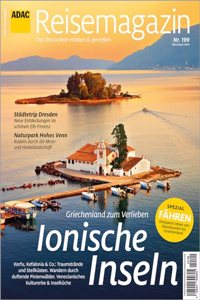 ADAC Reisemagazin mit Titelthema Ionische Inseln