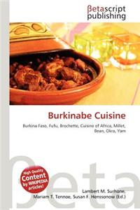 Burkinabe Cuisine