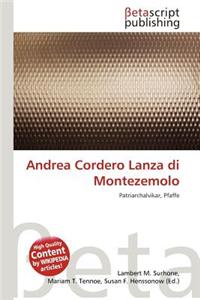 Andrea Cordero Lanza Di Montezemolo