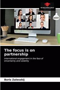 The focus is on partnership