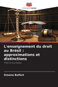 L'enseignement du droit au Brésil