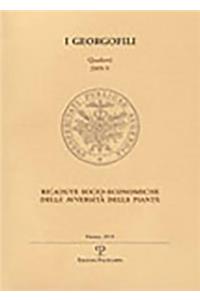 I Georgofili. Quaderni 2009-V. Ricadute Socio-Economiche Delle Avversita Delle Piante