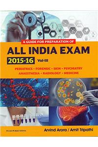 ALL INDIA EXAM 2015-16 VOL 3