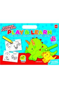 Sticker Floorpad Play & Learn 4 + Years