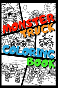 Monster Truck Coloring Book