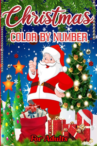Christmas Color By Number For Adults