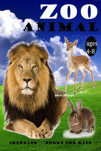 zoo animal coloring books for kids ages 4-8