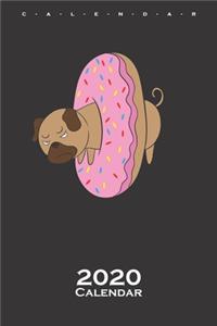Donut Dog Calendar 2020