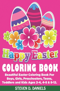 Happy Easter Coloring Book