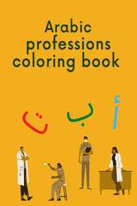 Arabic professions coloring book