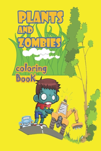Plants And Zombies Coloring Book