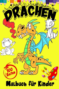 Drachen Malbuch für Kinder
