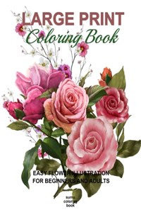 Large Print Coloring Book