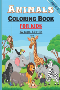 Animals Coloring Book for Kids