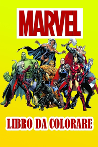 Marvel Libro Da Colorare