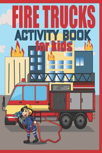 Fire Truck Activity Book For Kids