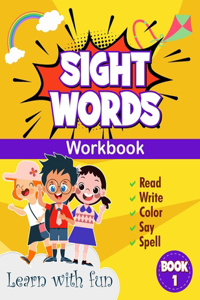 Children Activity Book - Sight words 1