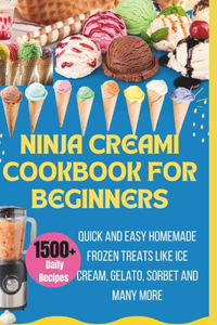 Ninja Creami Cookbook For Beginners