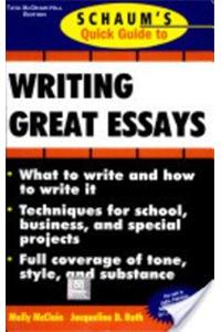 Writing Great Essays (Schaum’s Outline Series)