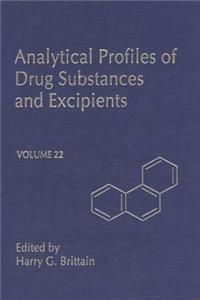 Analytical Profiles of Drug Substances and Excipients