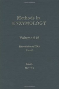 Recombinant DNA, Part G: Volume 216 (Methods in Enzymology)